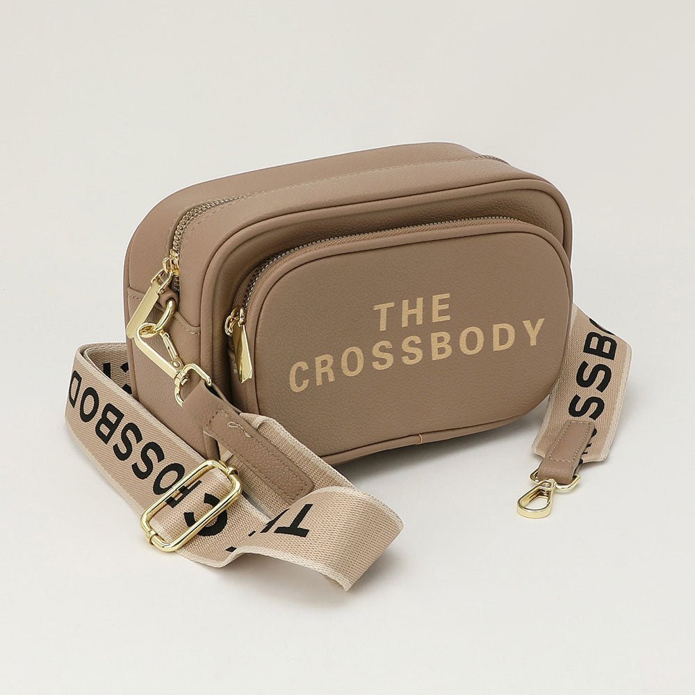 Faux Pebbled Leather Structured Crossbody Bag FSB0017 - Especially Yours