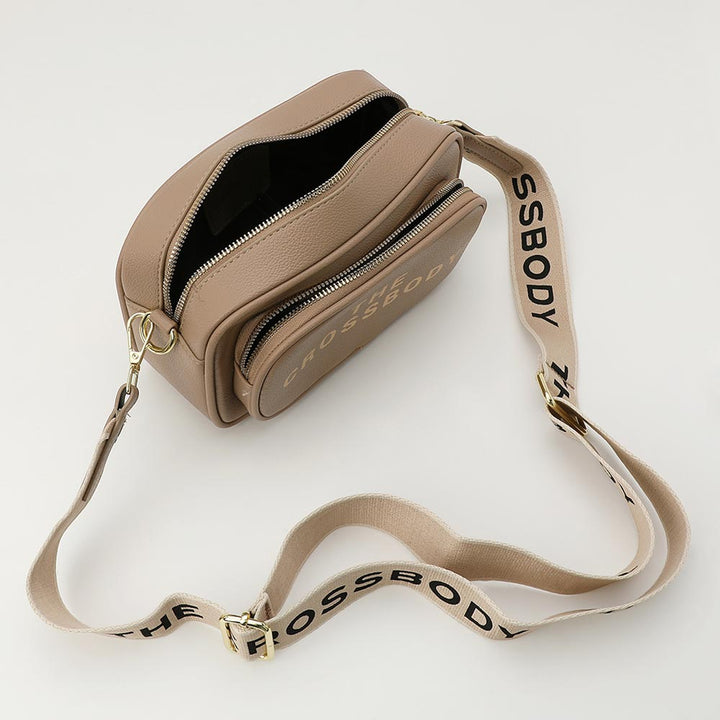 Faux Pebbled Leather Structured Crossbody Bag FSB0017 - Especially Yours