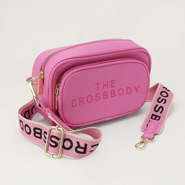 Faux Pebbled Leather Structured Crossbody Bag FSB0017 - Especially Yours