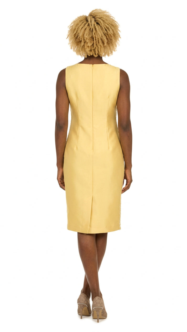 Embroidered Mesh 2pc A-Line Jkt Drs w/ Belt-Plus