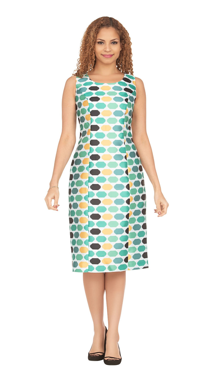 Dot Print 2pc Bell Sleeve Sheer Jkt Dress Set-Plus