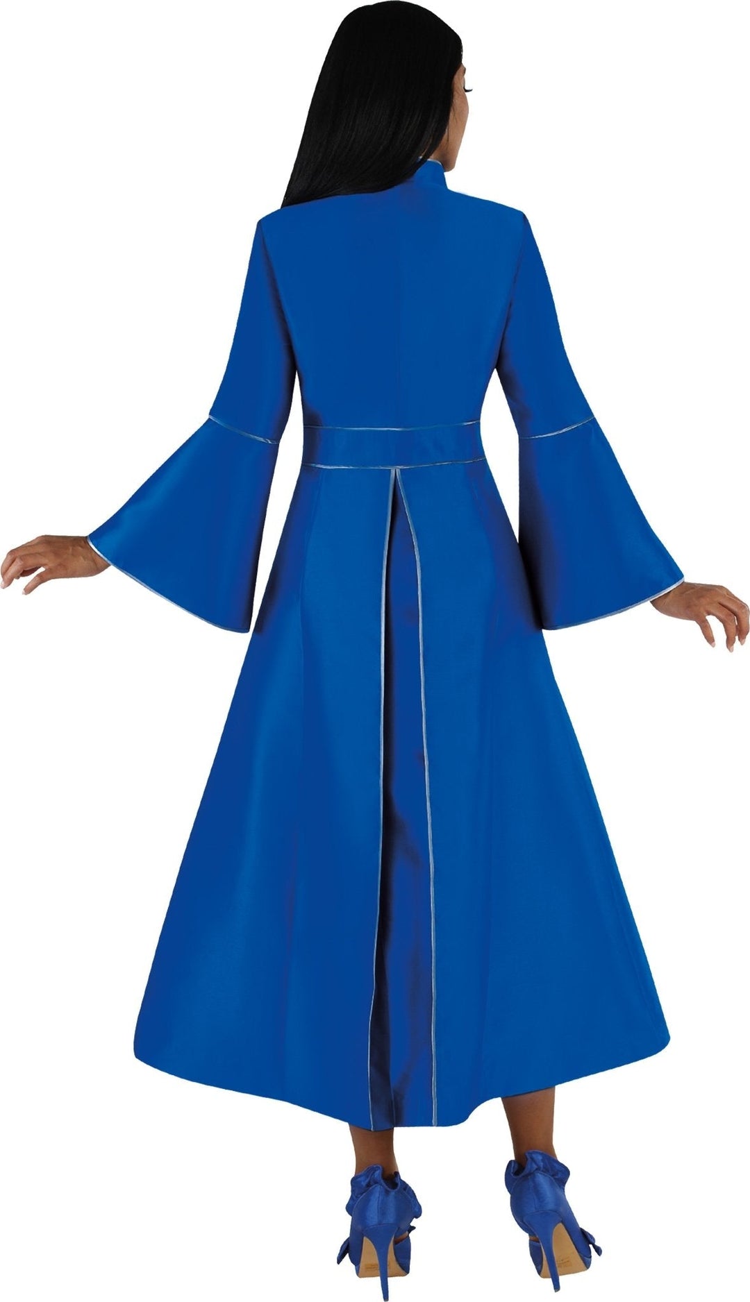Elegant Plus Size One - Piece Cassock Robe with Rhinestone Trim - 4731W - Especially Yours