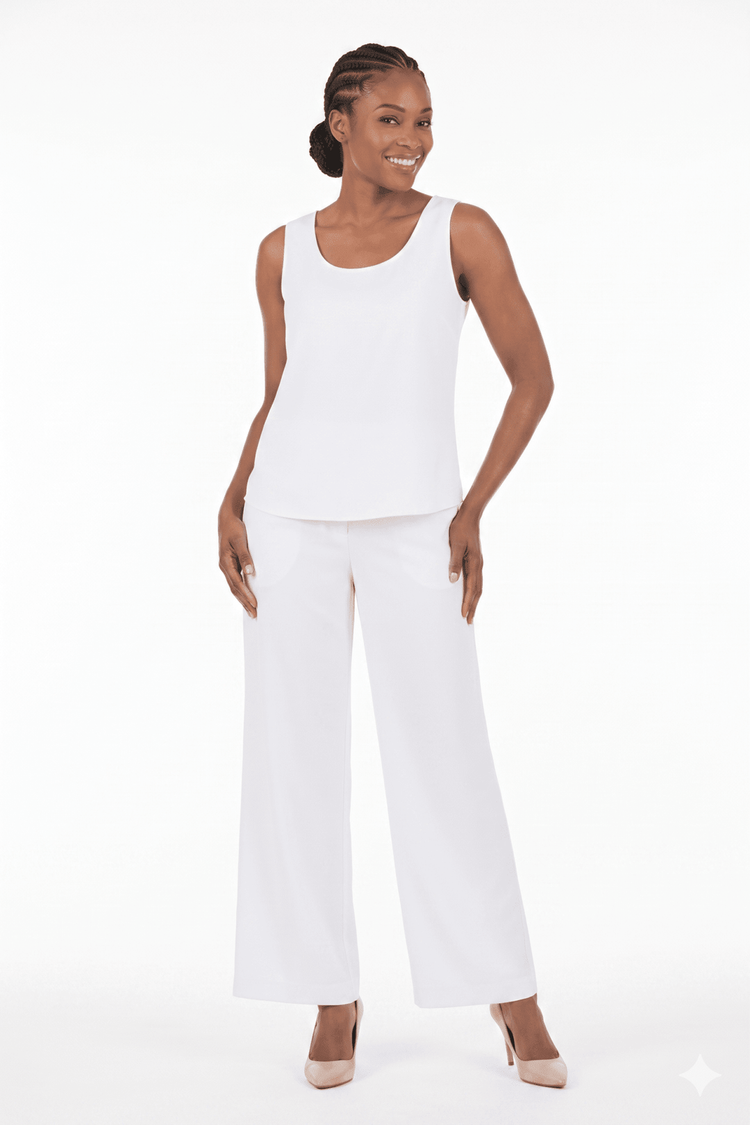 4pc Suit Set - Jkt, Cami, Skirt, Pants-Plus - Especially Yours
