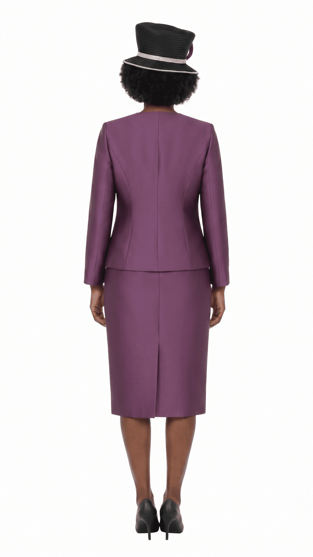 Embellished Lace & Silky Twill 3pc Skirt Suit - Especially Yours