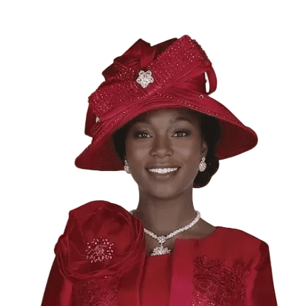Elite Champagne H6359 Elegant Wide Church Hat - Especially Yours