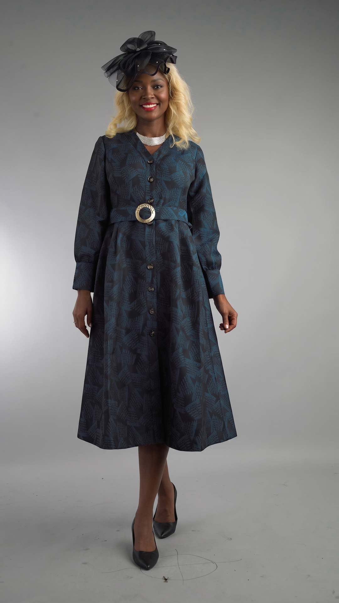 Long Sleeve Long Length Dress 5111