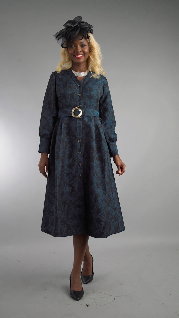 Long Sleeve Long Length Dress 5111