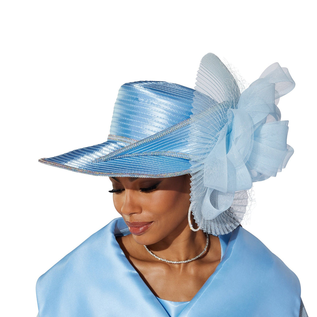 Pleated Mesh Church Hat by EY Boutique - Especially Yours