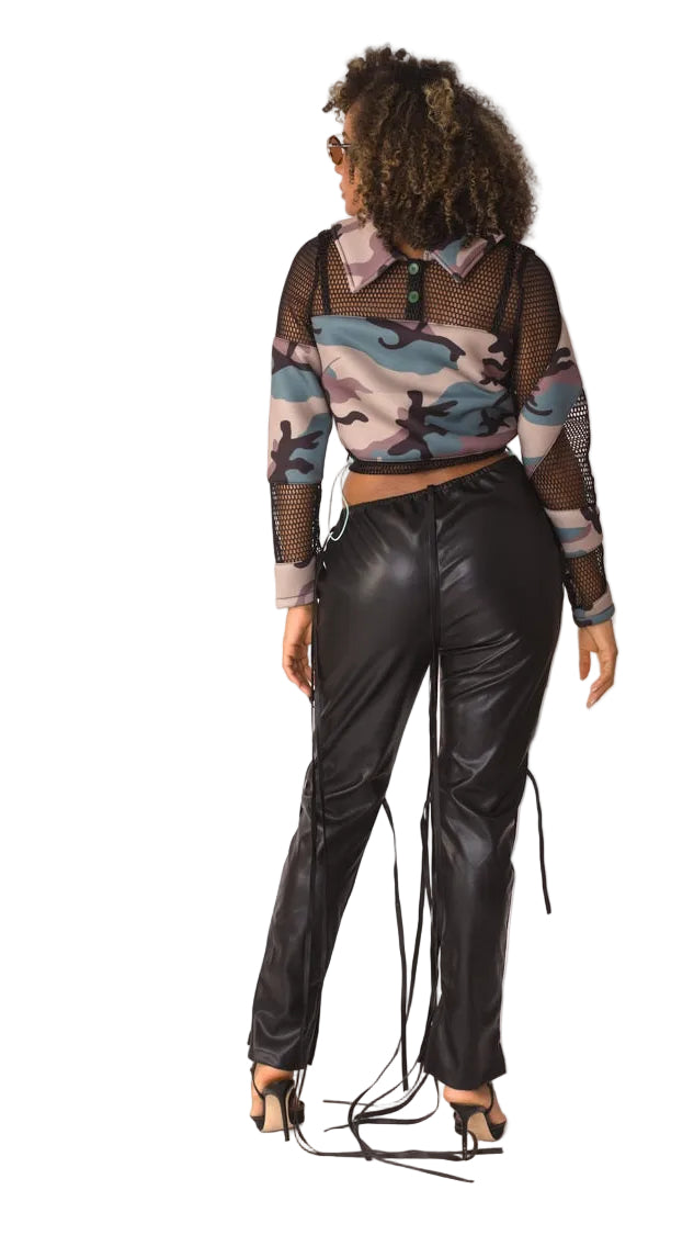 Camo Scuba Mesh Zip-Up Jacket - 81949
