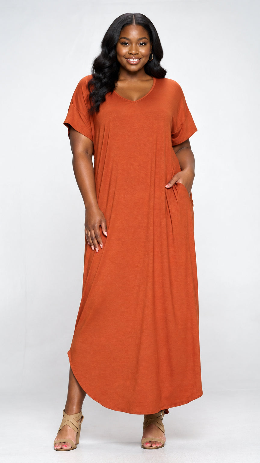Scarlett Maxi Pocket Dress