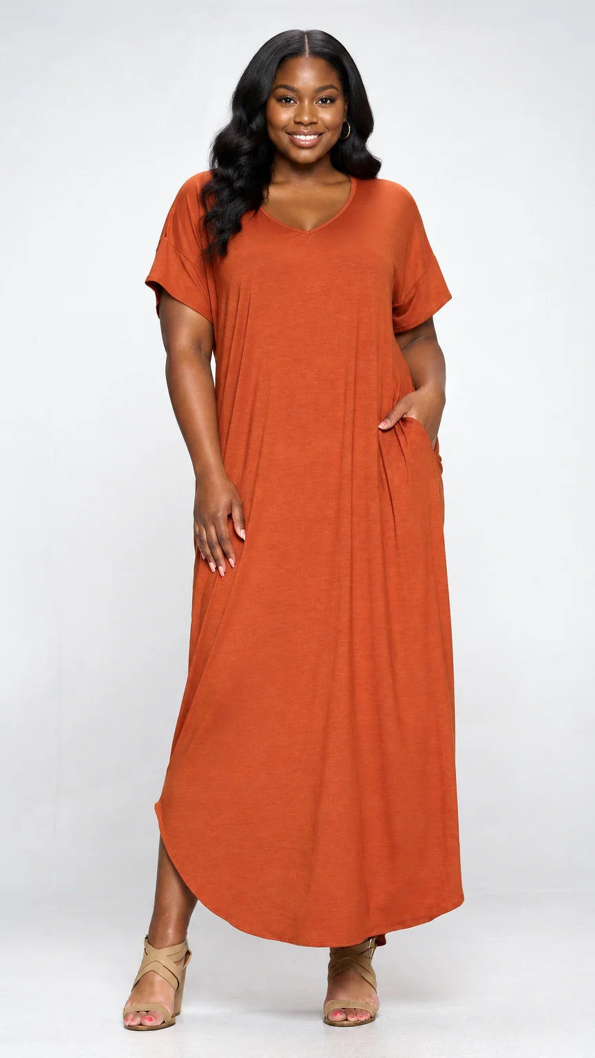 Scarlett Maxi Pocket Dress