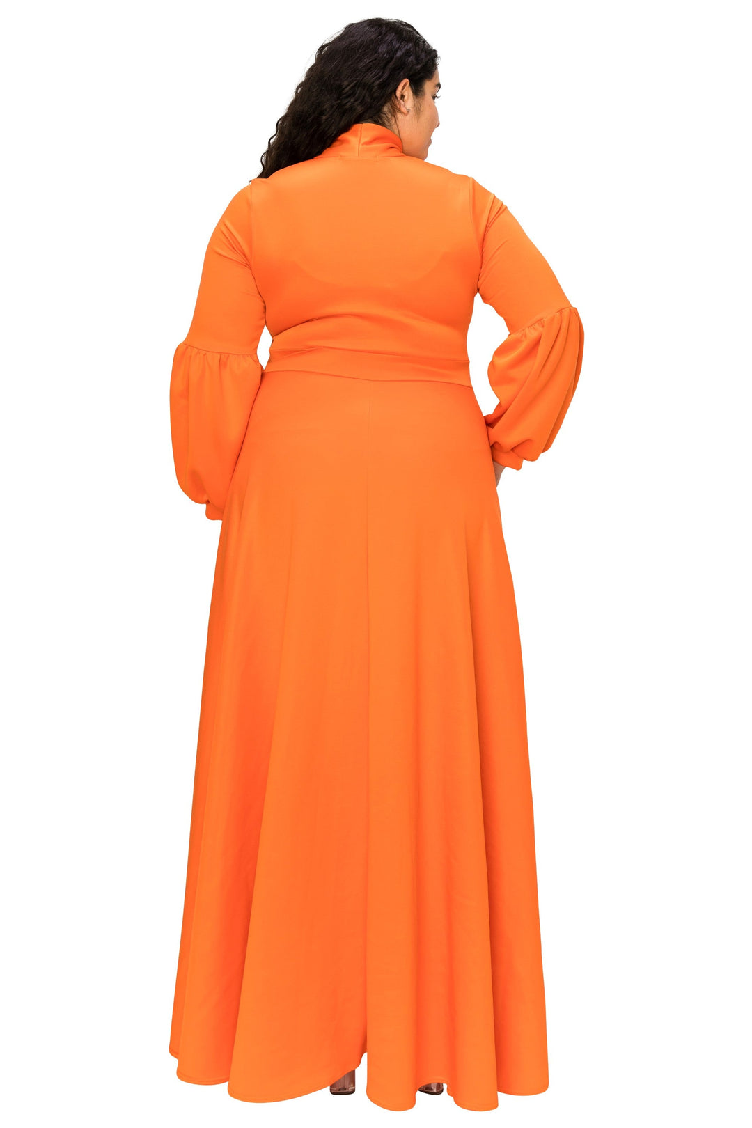 Bella Donna Dress with Ribbon and Bishop Sleeves
