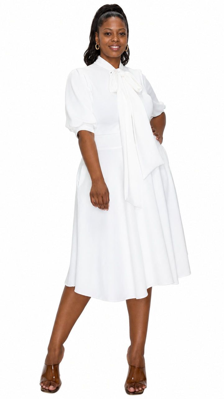 Carina Donna Flare Dress w/ Pockets