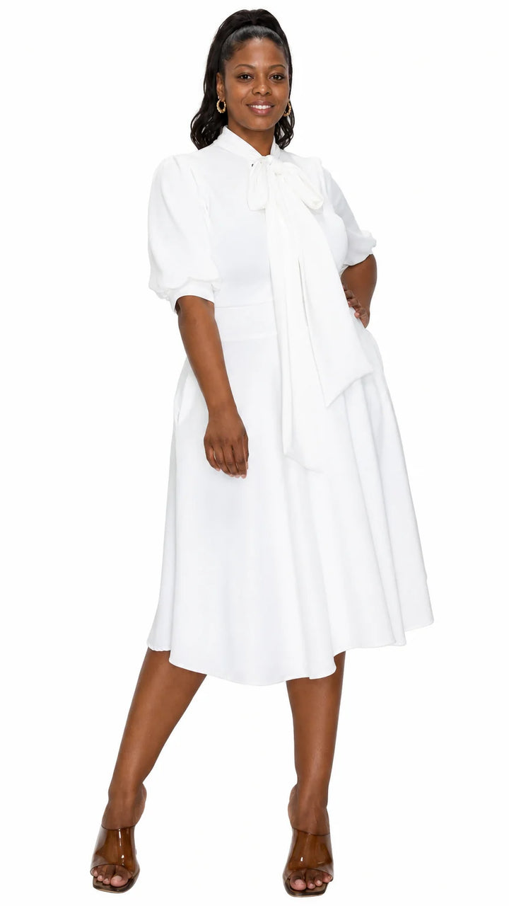 Carina Donna Flare Dress w/ Pockets