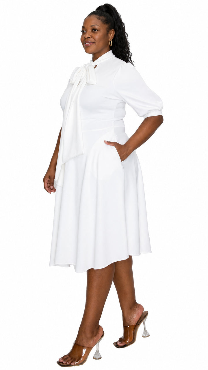 Carina Donna Flare Dress w/ Pockets