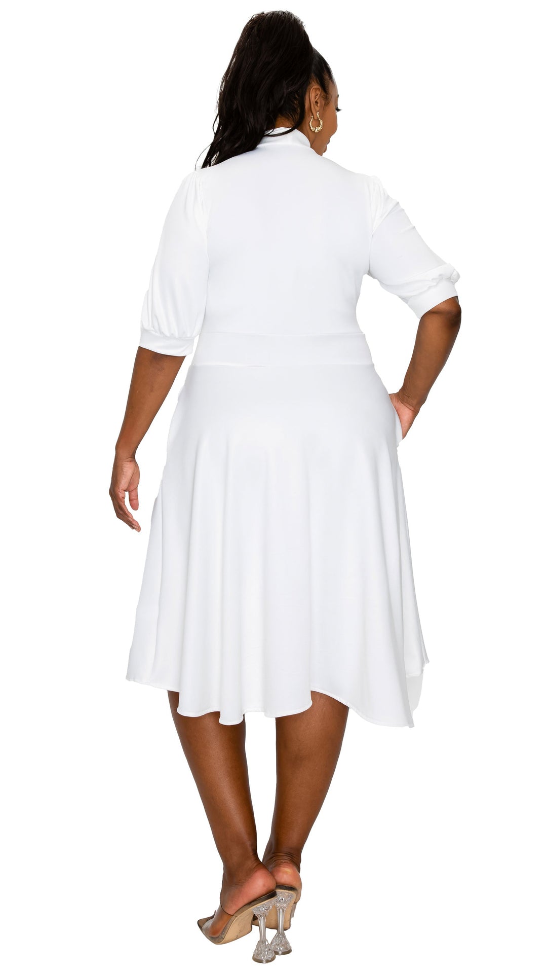 Carina Donna Flare Dress w/ Pockets