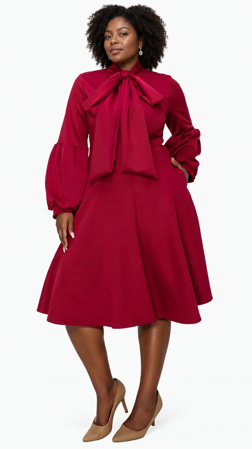 Bekah Flare Pocket Dress