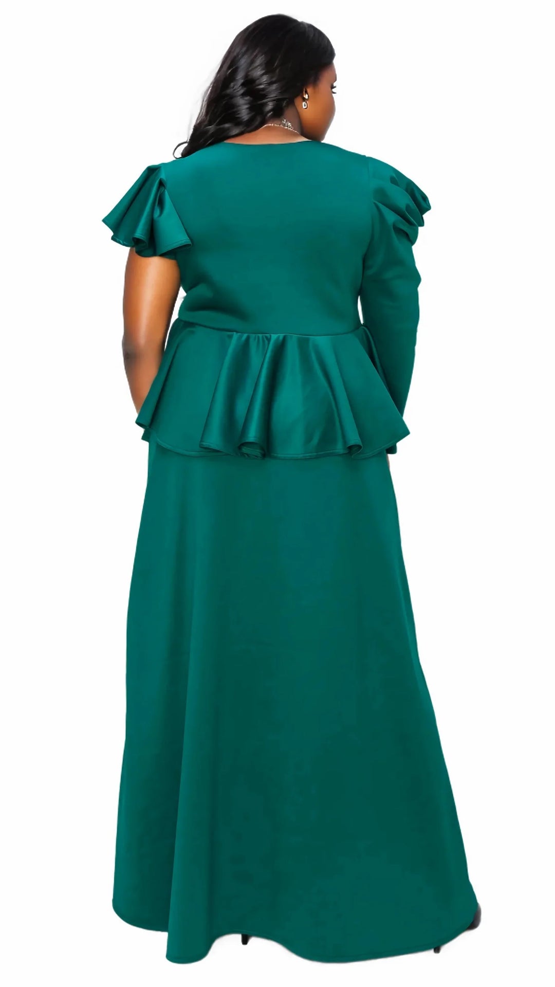 Vivienne Ruffled Maxi Dress
