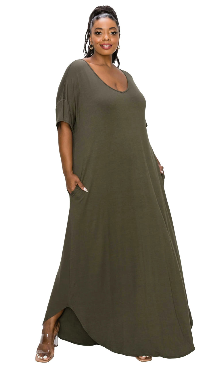 Scarlett Maxi Pocket Dress