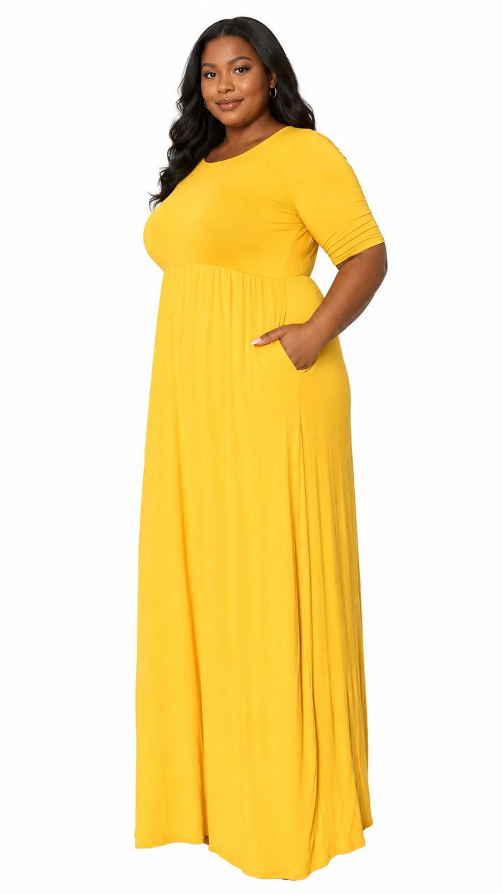 Eva Pocket Maxi Dress
