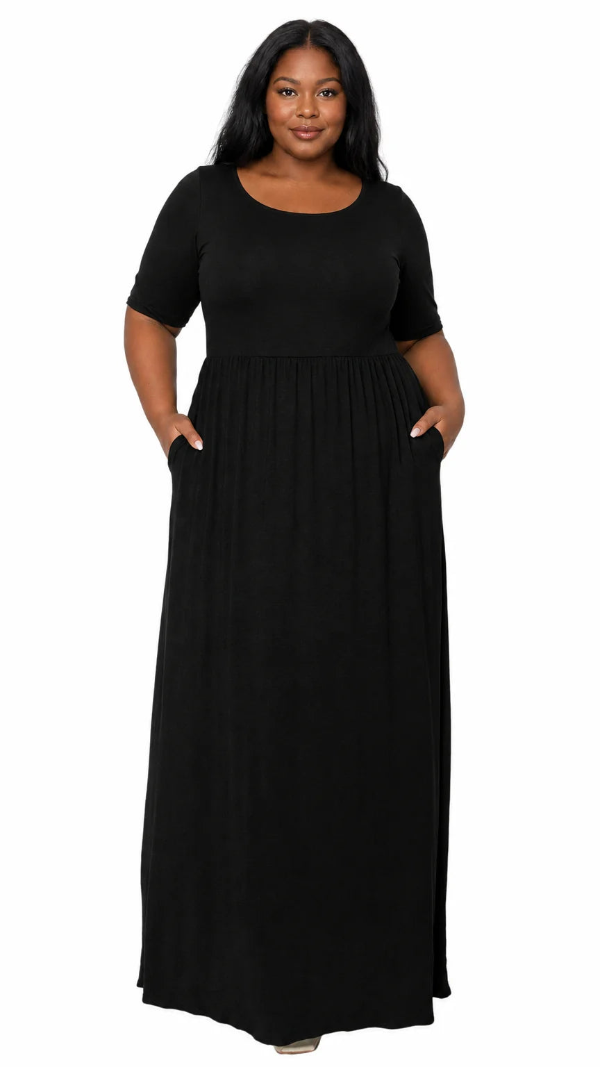 Eva Pocket Maxi Dress