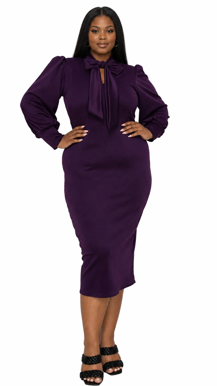 Anastasia Tie Neck Dress