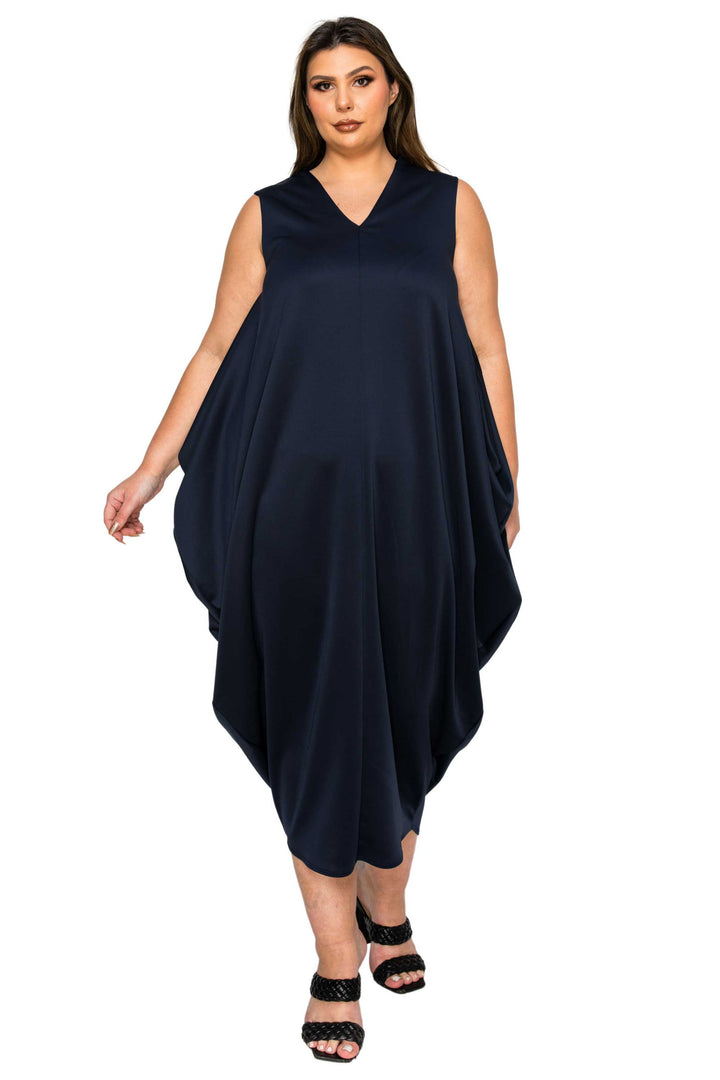 Clover Sleeveless Bubble Hem Dress