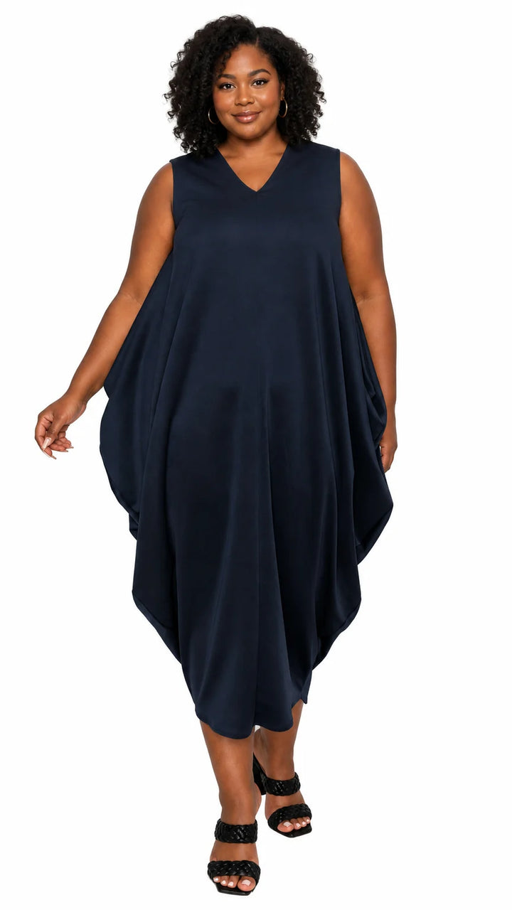Clover Sleeveless Bubble Hem Dress