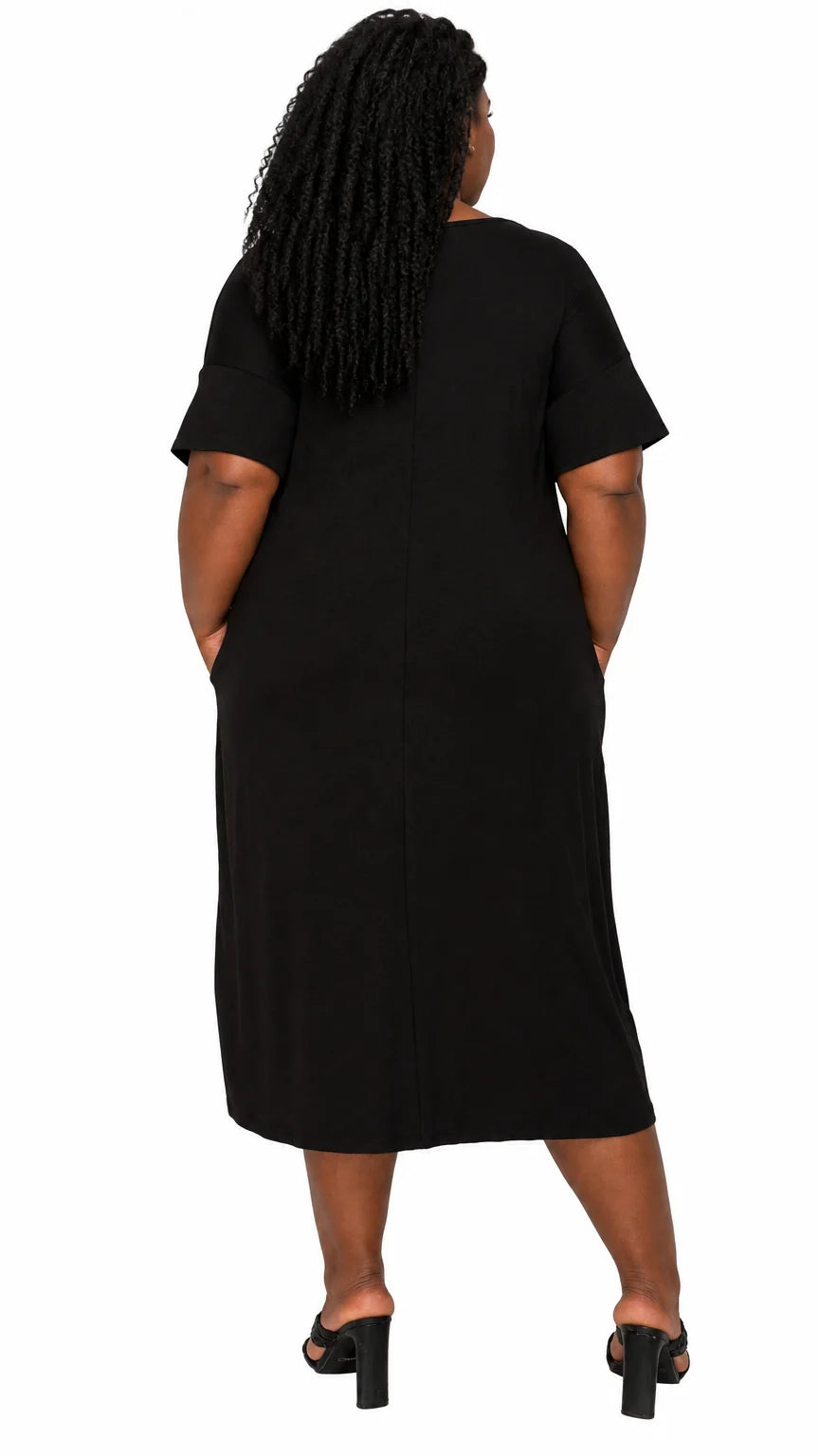 Olivia Pocket Midi Dress