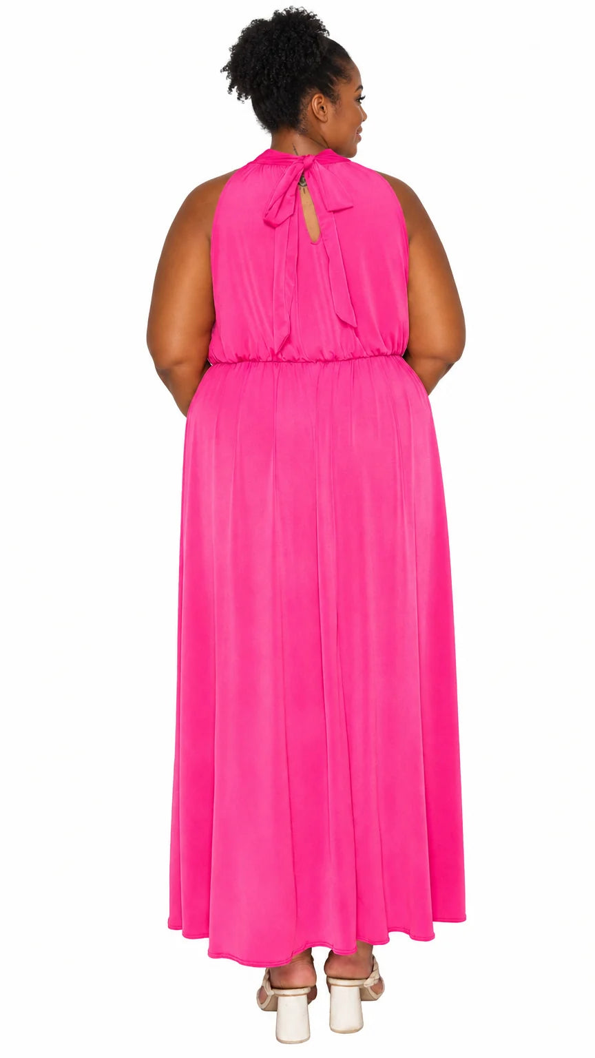 Cassia Halter Neck Dress