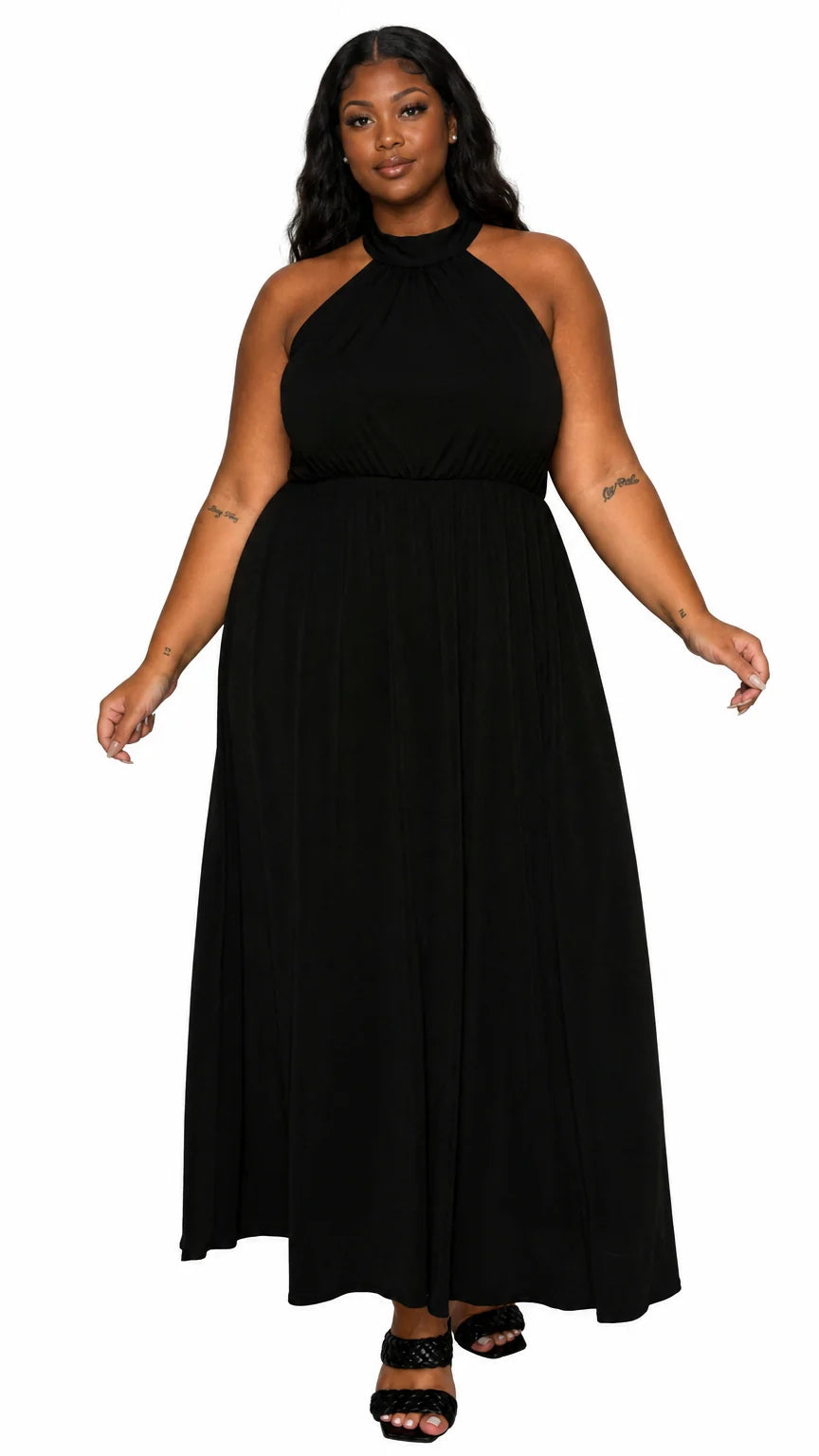 Cassia Halter Neck Dress
