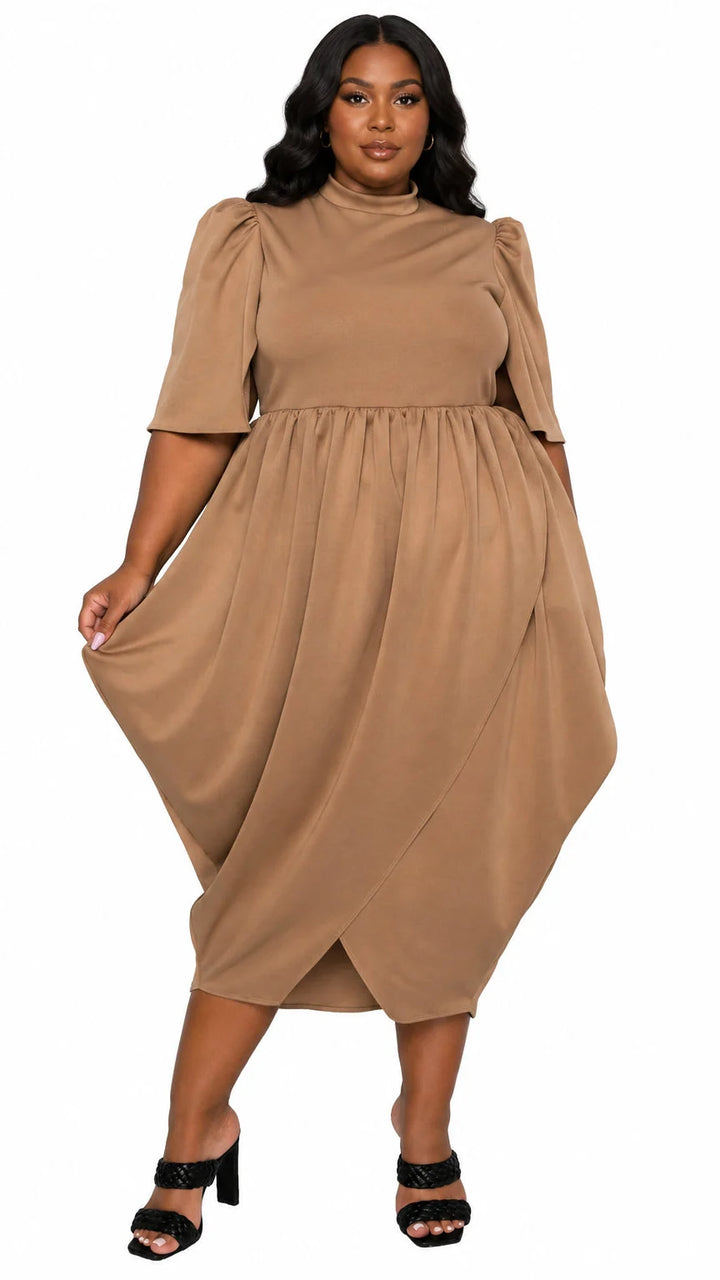 Aesira Tulip Hem Pocket Dress