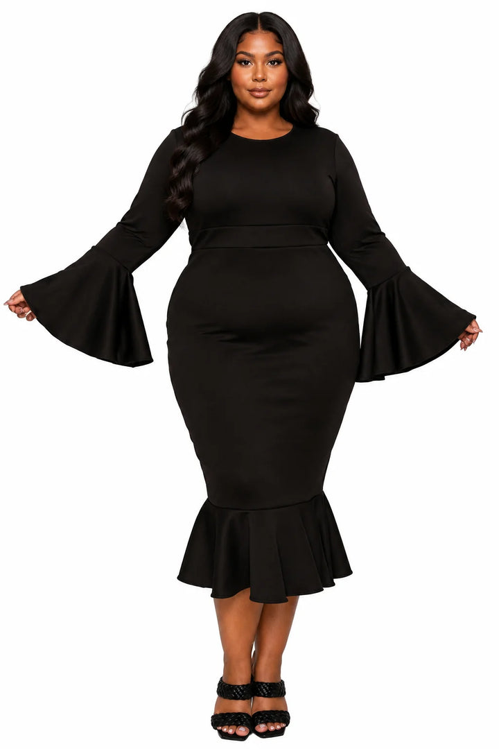 Sabrina Mermaid Hem Dress