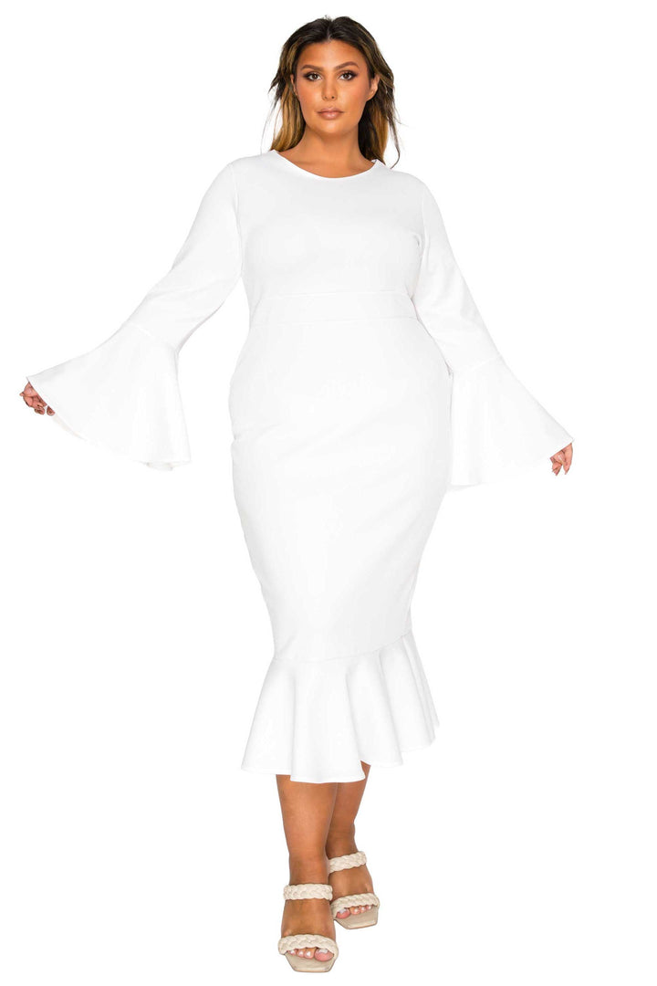 Sabrina Mermaid Hem Dress