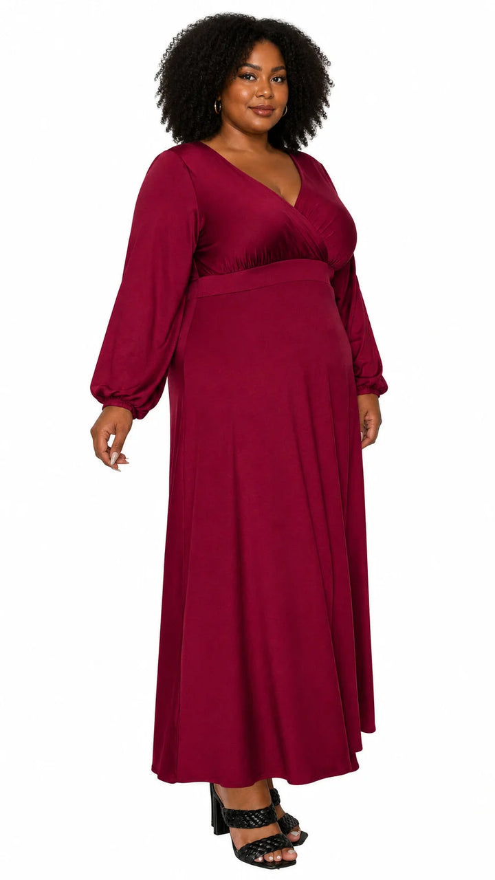 Sophia Surplice Dress
