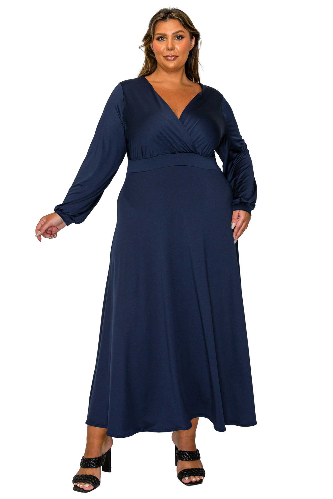 Sophia Surplice Dress