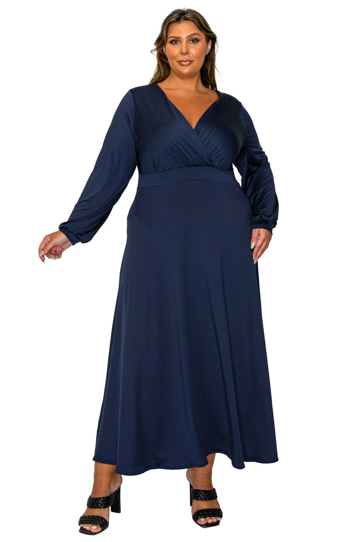 Sophia Surplice Dress