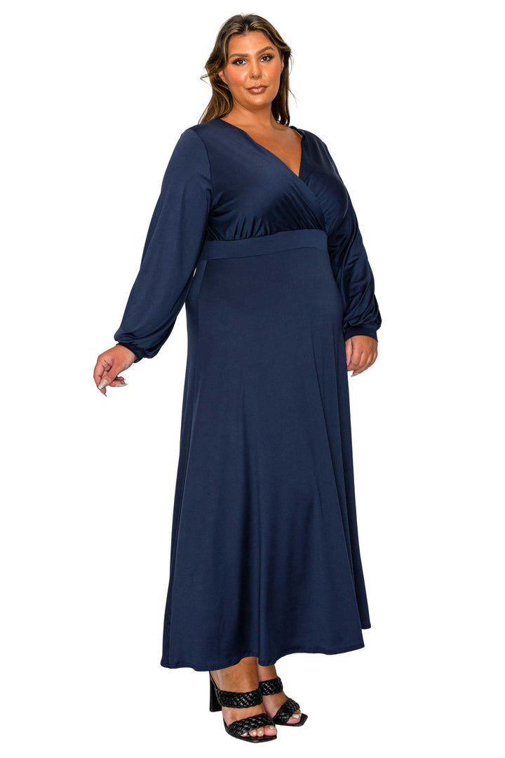 Sophia Surplice Dress