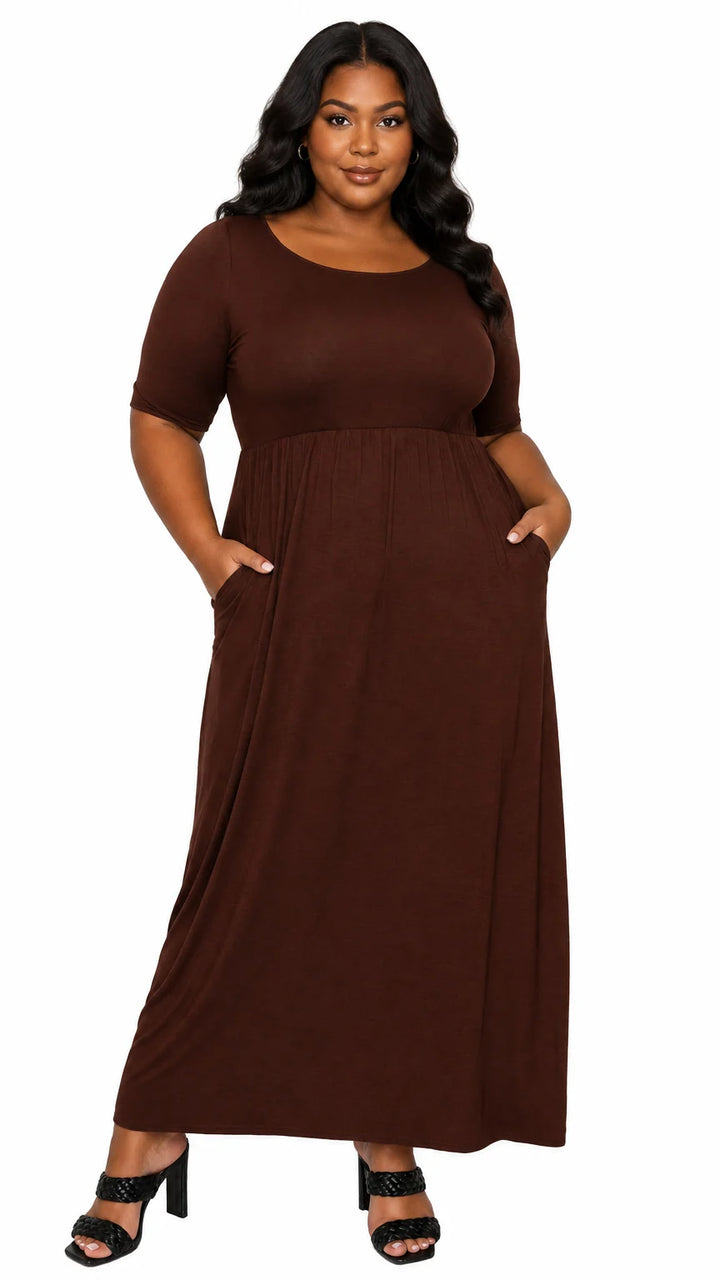 Eva Pocket Maxi Dress