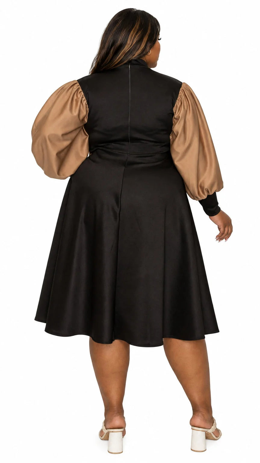 Calissa Colorblack Midi Dress
