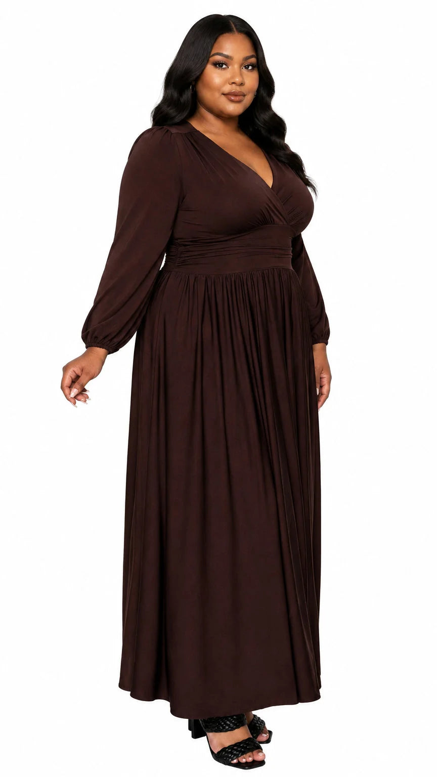 Solene Empire Waist Dress