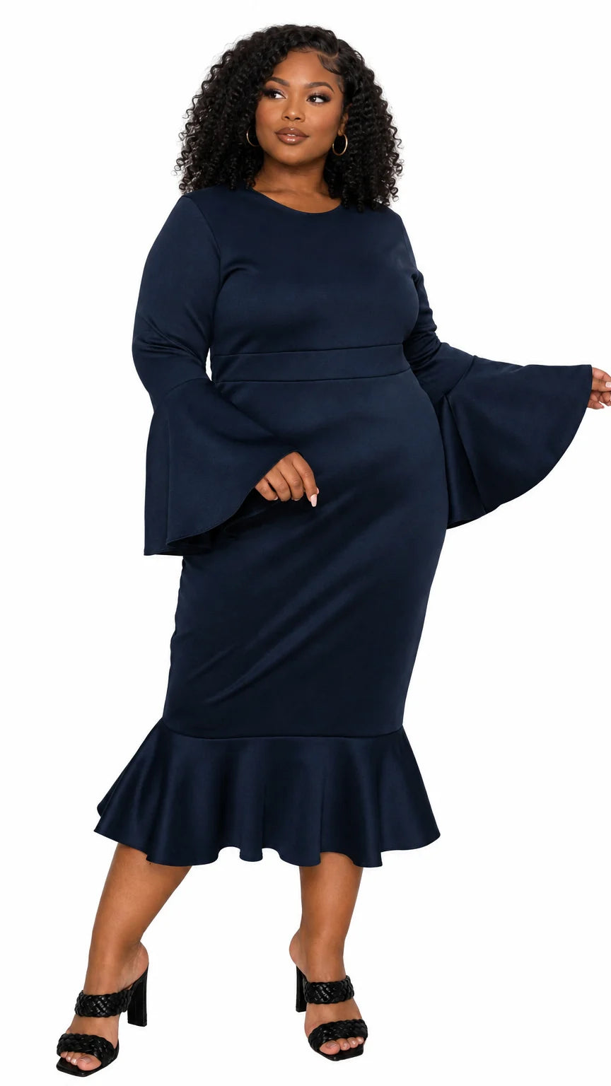 Sabrina Mermaid Hem Dress