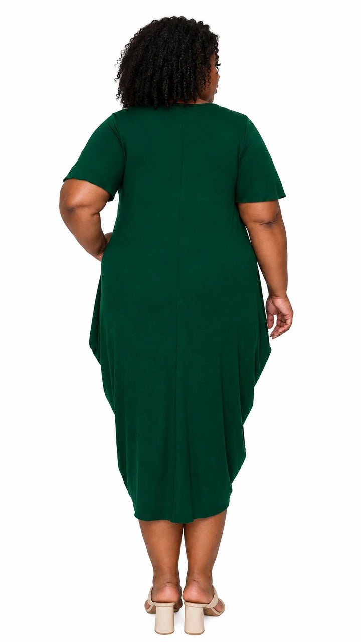 Liz Flutter Sleeve Pocket Dress