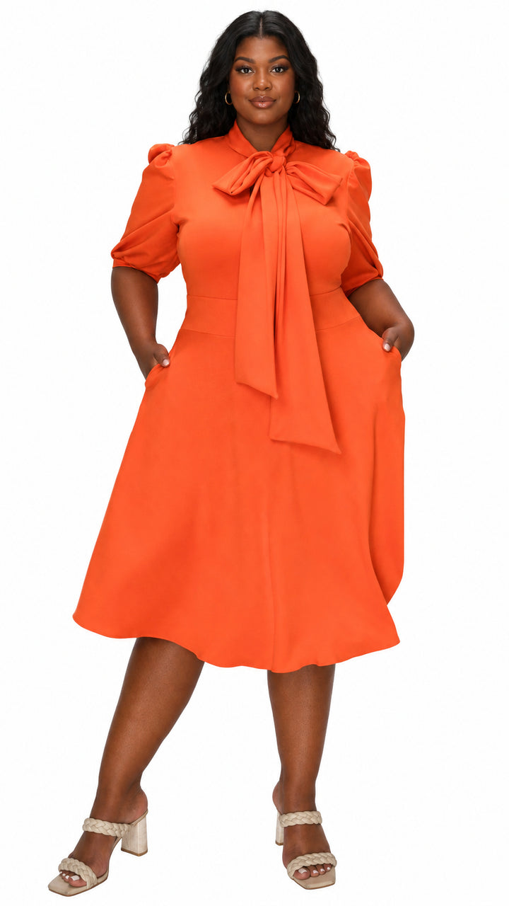 Carina Donna Flare Dress w/ Pockets