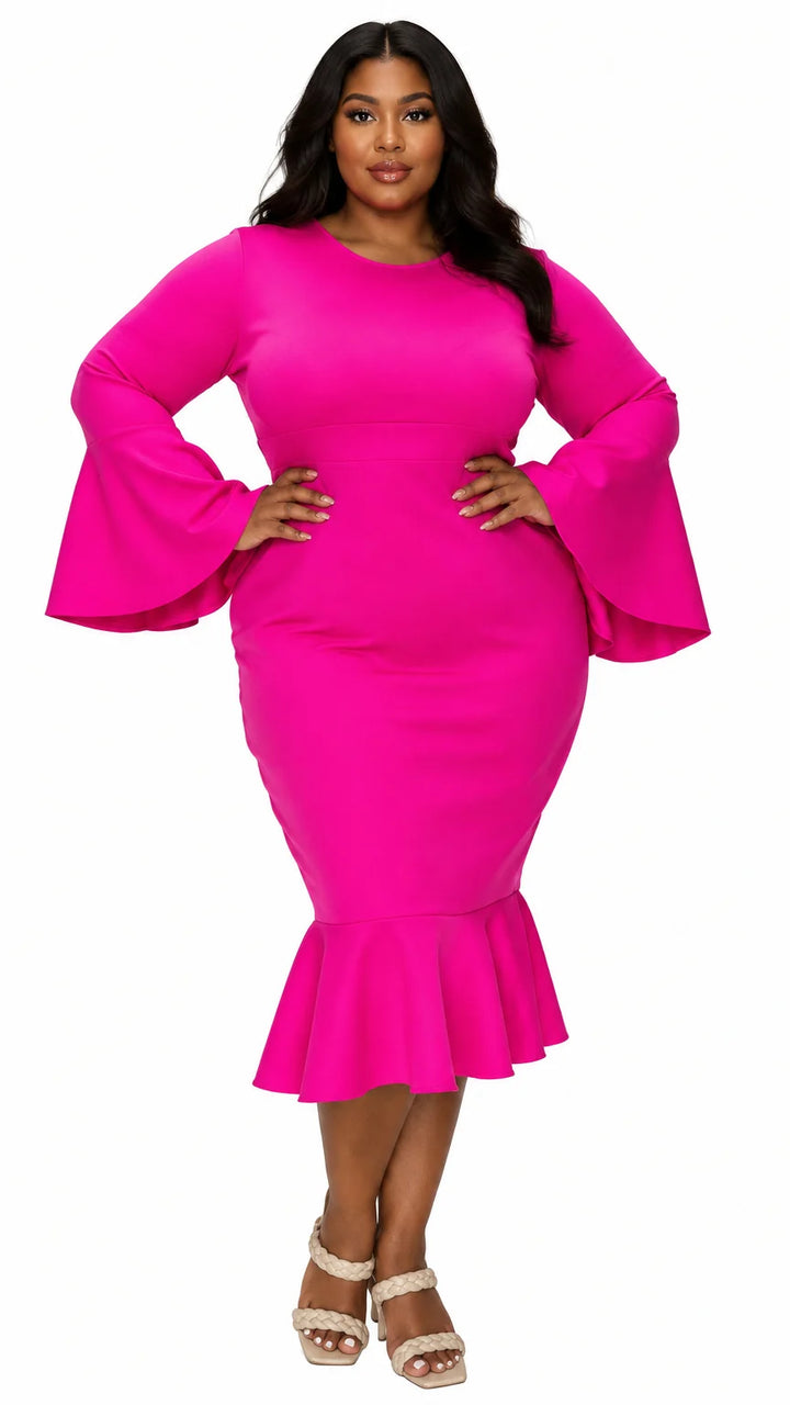 Sabrina Mermaid Hem Dress