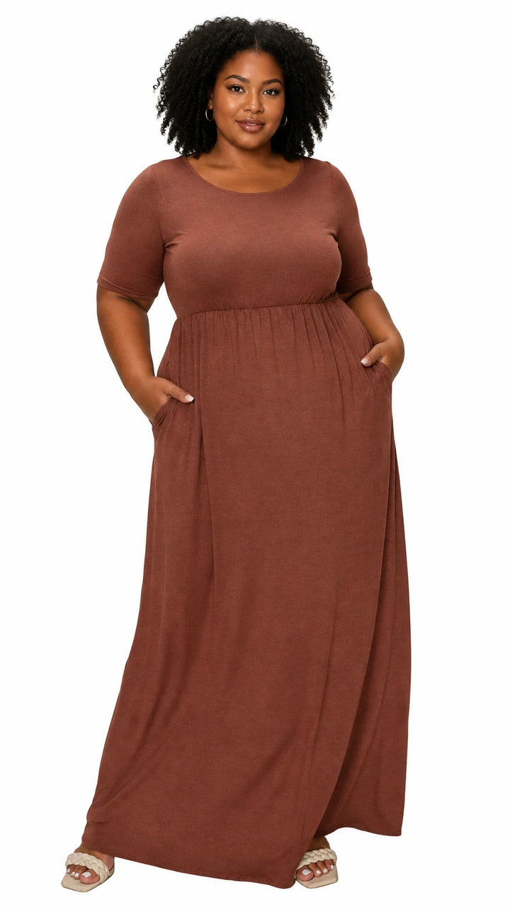 Eva Pocket Maxi Dress