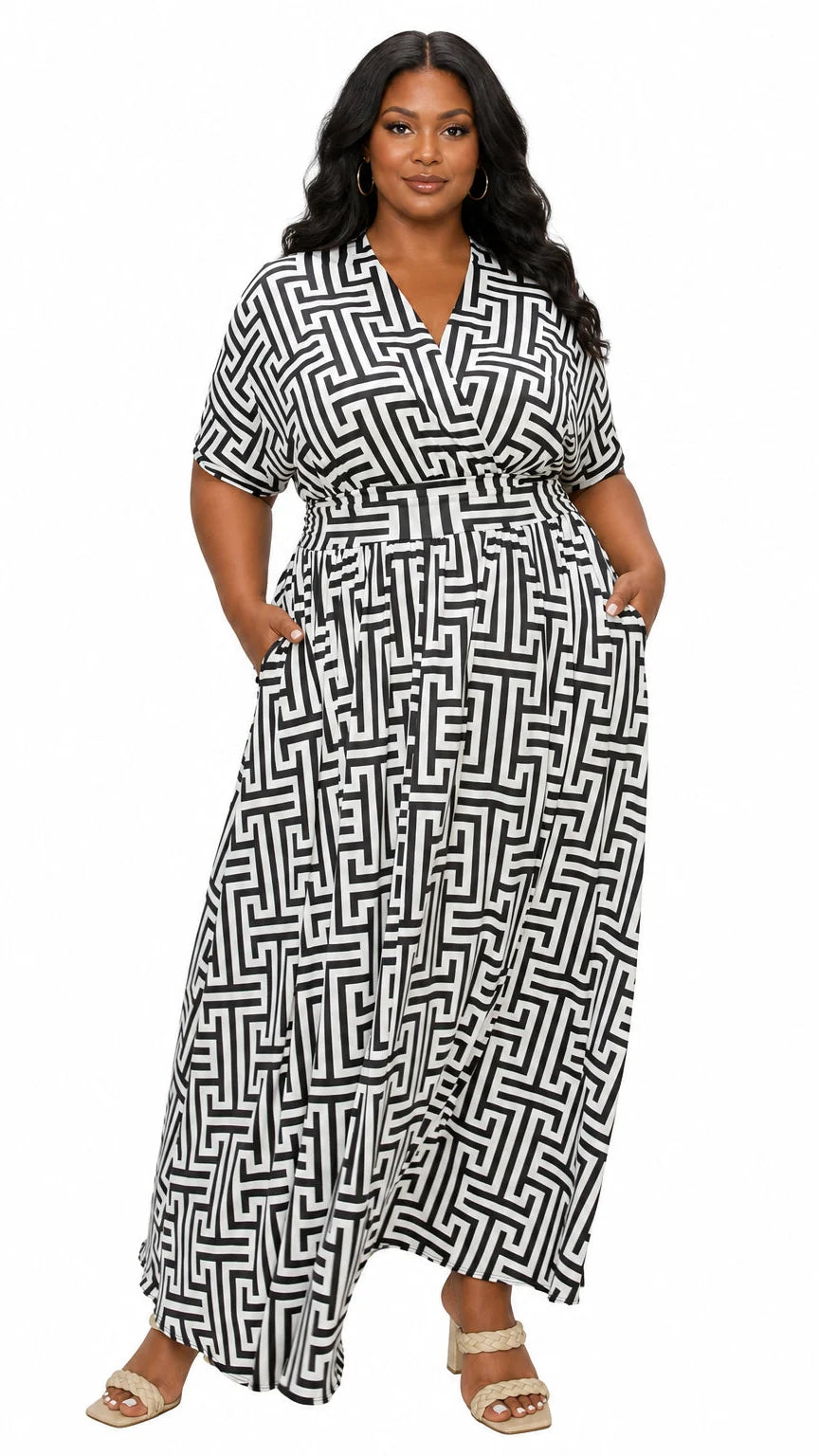 Katsia Empire Waist Dress