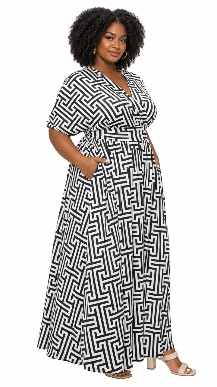 Katsia Empire Waist Dress