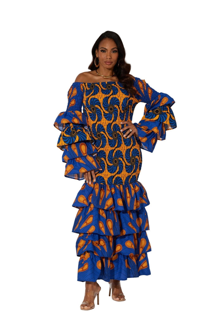 Ravishing Mixed Print Dress by Studio EY - Especially Yours