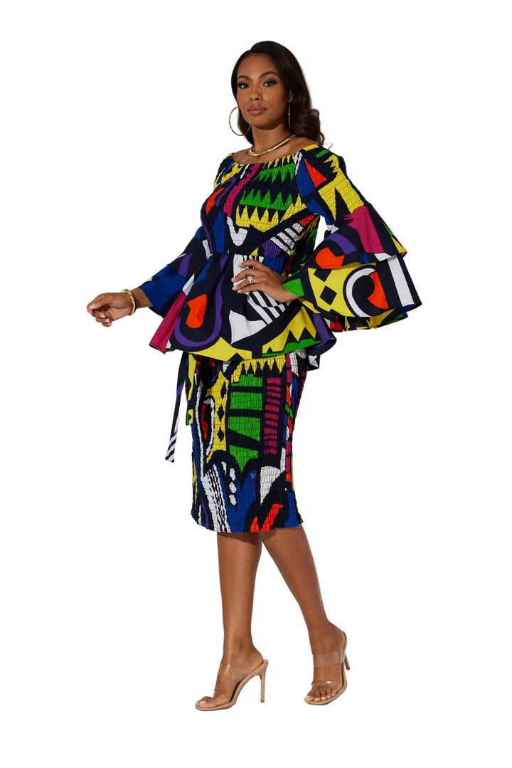 Winona Print Skirtset by Studio EY - Especially Yours